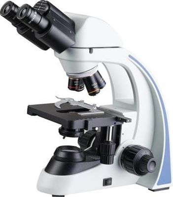 Pembesaran 1600X Lab Biological Microscope WF10X 18mm Analisis Sel Darah Hidup