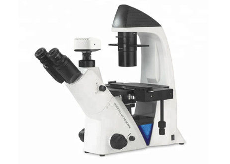 Mikroskop Optik Terbalik Biologis 40X WF10X/22mm Trinocular