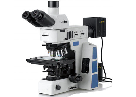 Mikroskop Metalurgi Optik Semi Apochromatic Objective 400x Trinocular Head