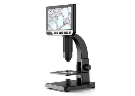 Layar IPS 7 Inch Mikroskop Digital Optik 2000X Mikroskop Layar Lcd Elektronik