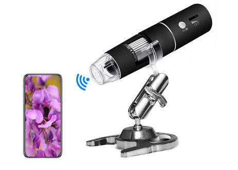 kualitas  LED USB Wifi Optical Digital Microscope 1080P HD 2MP 1000X Monocular pabrik
