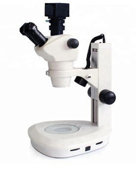 Mikroskop Stereo Zoom Trinocular WF10X 50X Pembesaran Mikroskop Pembedahan