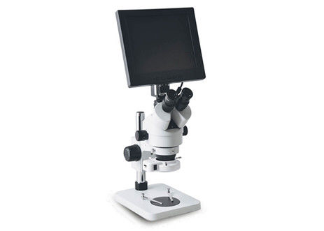 7X-45X Zoom Teropong Mikroskop Stereo Dengan Tampilan Layar Warna Monitor Dan Lampu LED Untuk Perbaikan Ponsel