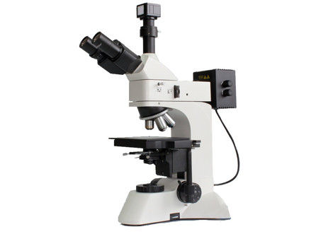 Instrumen Mikroskop Metalurgi Optik DIC 100X WF10X 5X 20X