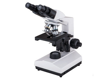 Mikroskop Biologi Lab Sederhana WF16X 15mm Struktur Trinocular Mikroskop Senyawa