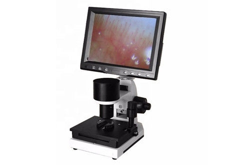 Kuku Lipat 400X Lab Mikroskop Biologis Dengan Layar Lcd Portabel 9 Inch