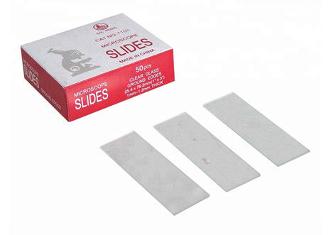 Kaca Penutup Geser Mikroskop Transparan Ketebalan 1.2mm 1.0mm