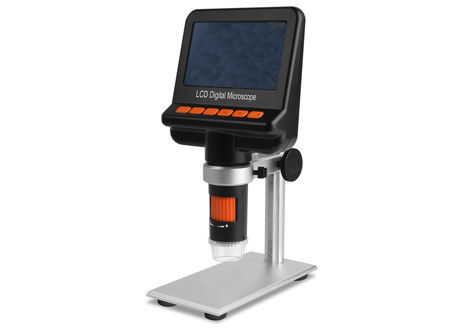12MP HD 4.3 Inch Polarizer Layar Mikroskop Digital Lcd Portabel Bermata