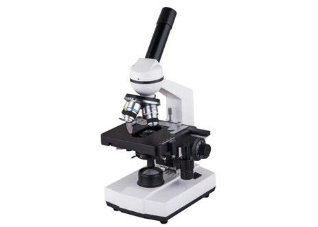 115x125mm Lab Mikroskop Biologis 40X 100X Mikroskop Senyawa Bermata Minyak