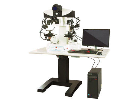 Trinocular WF20X Portabel Lcd Digital Microscope 2X Trinocular Mikroskop Bermotor Tahap
