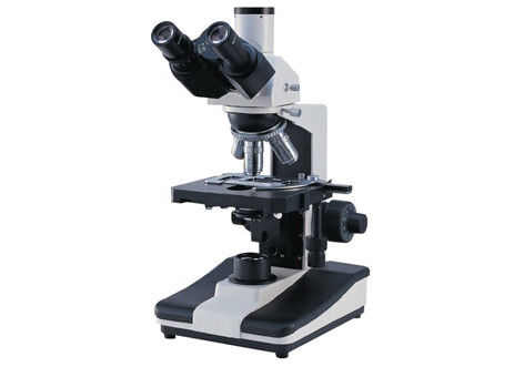 Mikroskop Kontras Fase Trinocular 6V 20W Inverted Quadruple Nosepiece