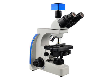 Mikroskop Kontras Fase Trinocular Halogen 1000X Mikroskop Medan Terang Dan Medan Gelap