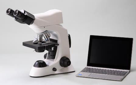 4 Posisi 40X Lab Biological Microscope Dengan Tahap Mekanik