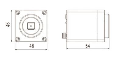 Aksesoris Mikroskop Kamera Digital HDMI 2M Tampilan Crosshair