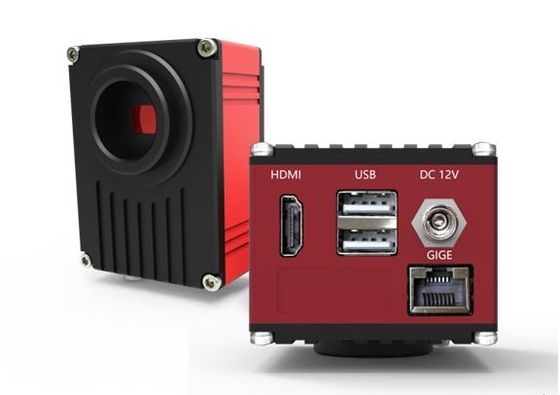 Kamera Digital Mikroskop HDMI 60FPS Dengan Antarmuka Jaringan Gigabit