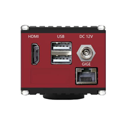 Kamera Digital Mikroskop HDMI 60FPS Dengan Antarmuka Jaringan Gigabit
