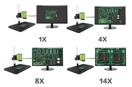 Zoom Cerdas 4K Kamera Digital Antarmuka Jaringan HDMI Gigabit