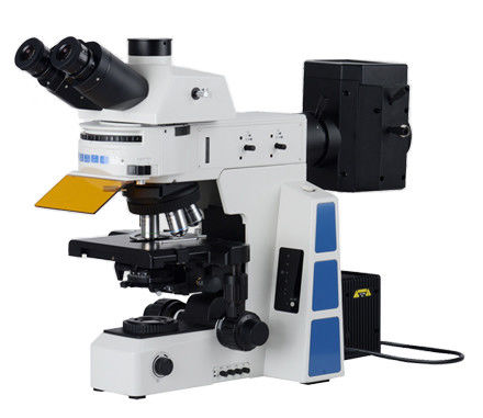 Trinocular APO Led Fluorescent Microscope PL10x22mm Kepala Trinocular